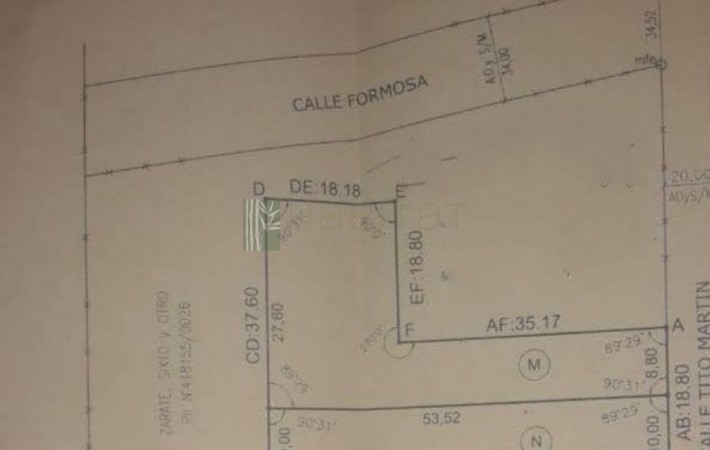  TERRENO EN VENTA 980 M2 VILLA CONSTITUCION